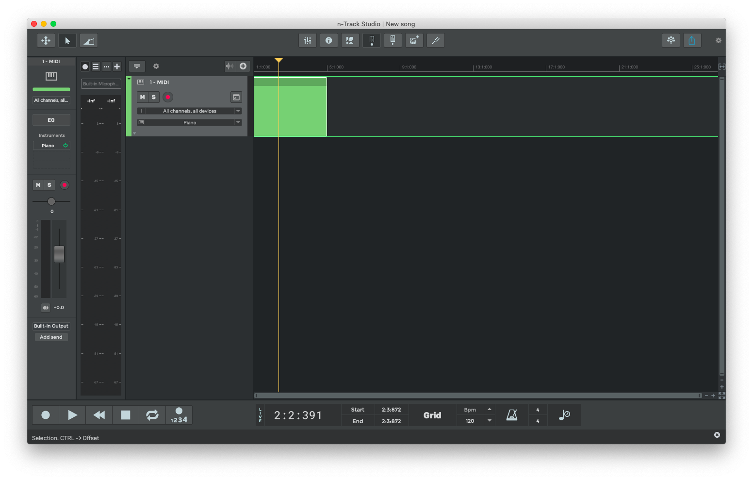 Free music recording software for mac os x64
